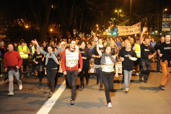 Korrika, Zarauztik igaro denean. (Gorka RUBIO/ARGAZKI PRESS)