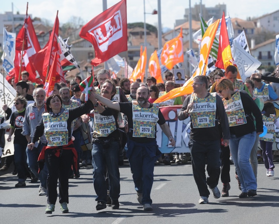 LABeko ordezkaritza bat ere Baionan izan da. (Gaizka IROZ)