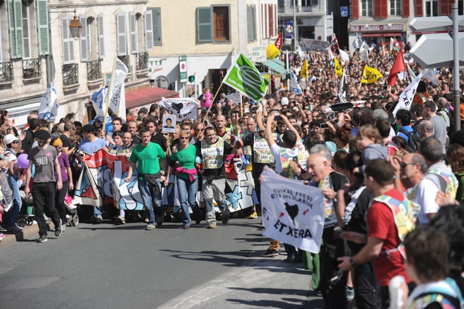 Festa handia izan da Baionan bizitakoa. (Gaizka IROZ)