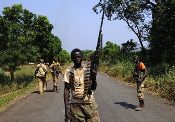 Rebeldes de Séléka, en una imagen de archivo. (Sia KAMBOU/AFP PHOTO)