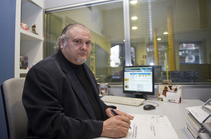 Peru Sasia, presidente de Fiare. (Luis JAUREGIALTZO / ARGAZKI PRESS)