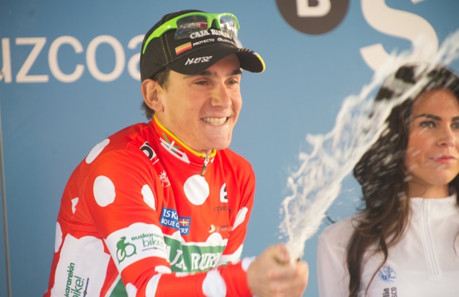 Amets Txurruka mendiko sailkapeneko lider da. (Andoni CANELLADA/ARGAZKI PRESS)