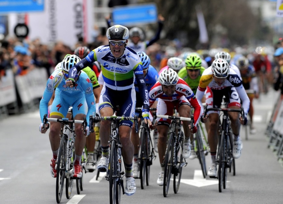 Daryl Impeyk bere nagusitasuna erakutsi du. (Juanan RUIZ/ARGAZKI PRESS) Daryl Impeyk bere nagusitasuna erakutsi du. (Juanan RUIZ/ARGAZKI PRESS)