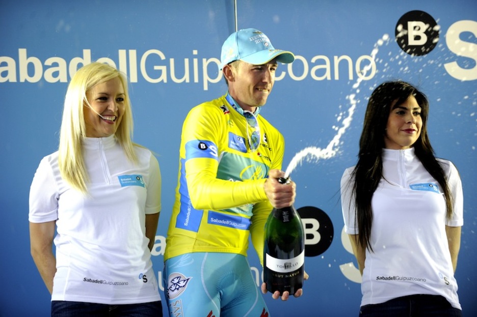 Sailkapen nagusian bada aldaketarik. Francesco Gavazzi da orain Itzuliko lider berria. (Juanan RUIZ/ARGAZKI PRESS) Sailkapen nagusian bada aldaketarik. Francesco Gavazzi da orain Itzuliko lider berria. (Juanan RUIZ/ARGAZKI PRESS)