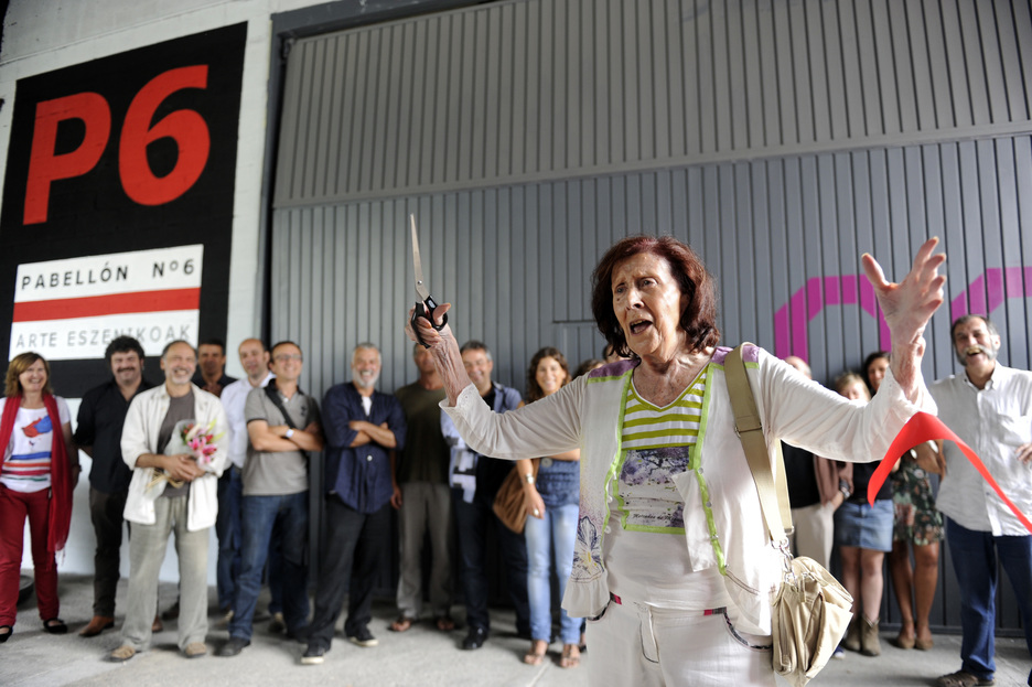 En 2011, en la inauguración del espacio cultural P6. (Marisol RAMIREZ/ARGAZKI PRESS) En 2011, en la inauguración del espacio cultural P6. (Marisol RAMIREZ/ARGAZKI PRESS)