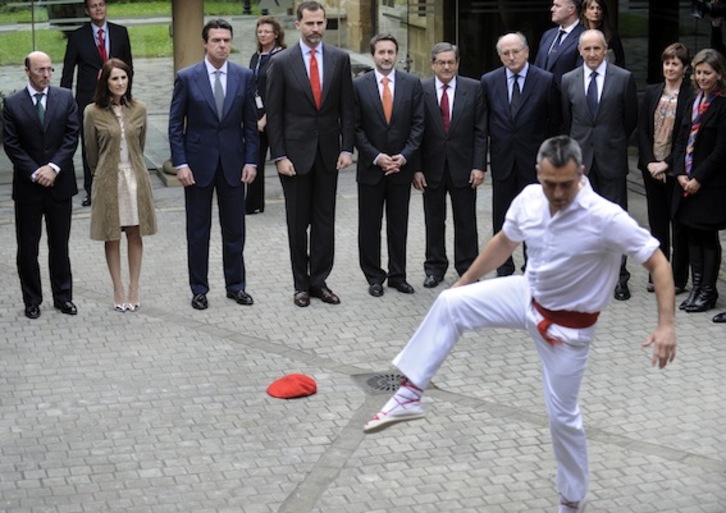 Inauguración de la planta de coque de Petronor, en Muskiz. (Marisol RAMIREZ/ARGAZKI PRESS)