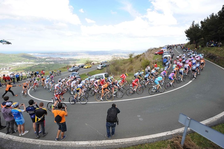 Igotzaileentzat etapa aproposa izan da gaurkoa. (ARGAZKI PRESS)