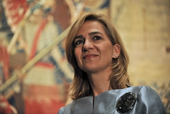 La infanta Cristina, en una imagen de archivo. (Nicholas KAMM/AFP)