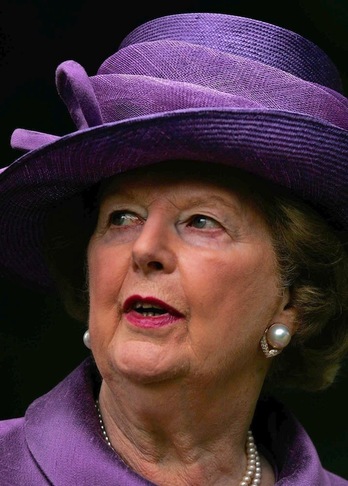 Margaret Thatcher, en una imagen de junio de 2007. (AFP)