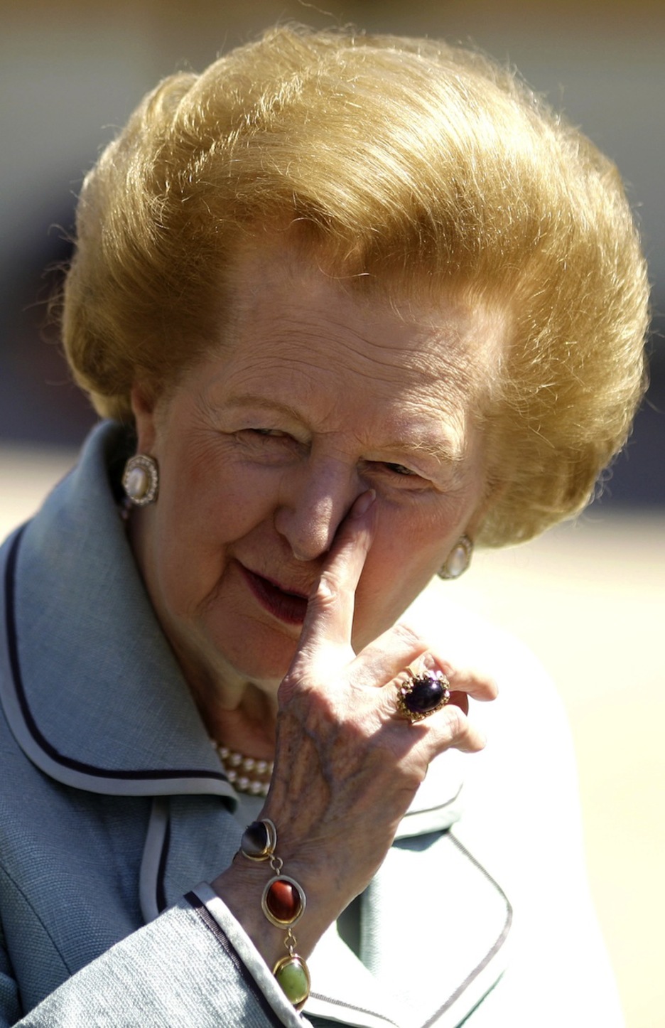 Thatcher, en junio de 2009. (Shaun CURRY/AFP)
