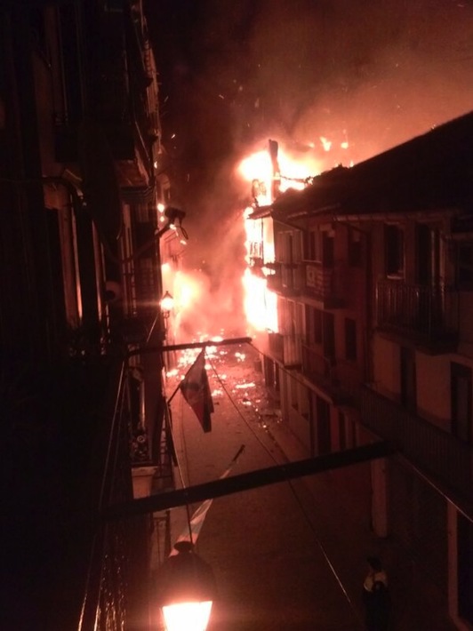 Las llamas se han extendido rápidamente. (ALAIA)