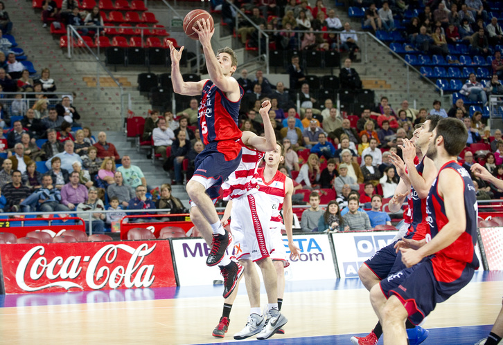 Baskoniak irabazi egin du Zurbanon. (Raul BOGAJO / ARGAZKI PRESS)