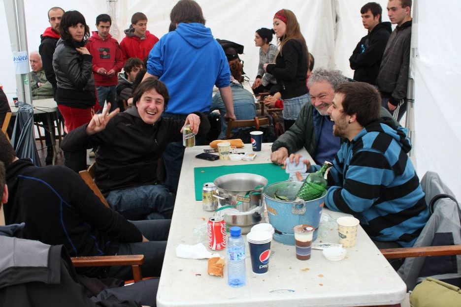 Aske Gunea ha sido un espacio donde se ha compartido mucho y, a pesar de la situación, el buen humor siempre ha estado presente. (Aske Gunea)