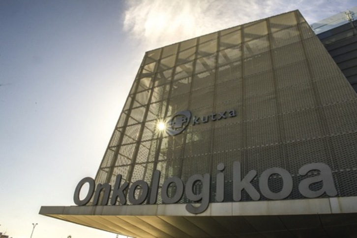 Fotografía del exterior del Oncológico de Donostia. (Gorka RUBIO/ARGAZKI PRESS)