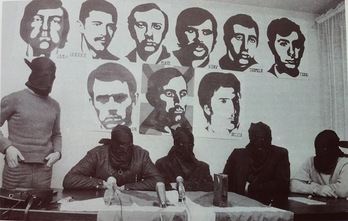 En diciembre de 1973, ETA convocó una rueda de prensa cerca de Burdeos para explicar la acción contra Carrero Blanco, algo que molestó profundamente a las autoridades españolas. (Enciclopedia Txalaparta)