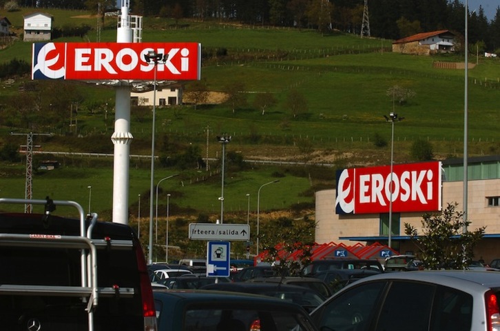 Eroski es una de las empresas que comercializó AFS. (Monika DEL VALLE/ARGAZKI PRESS)