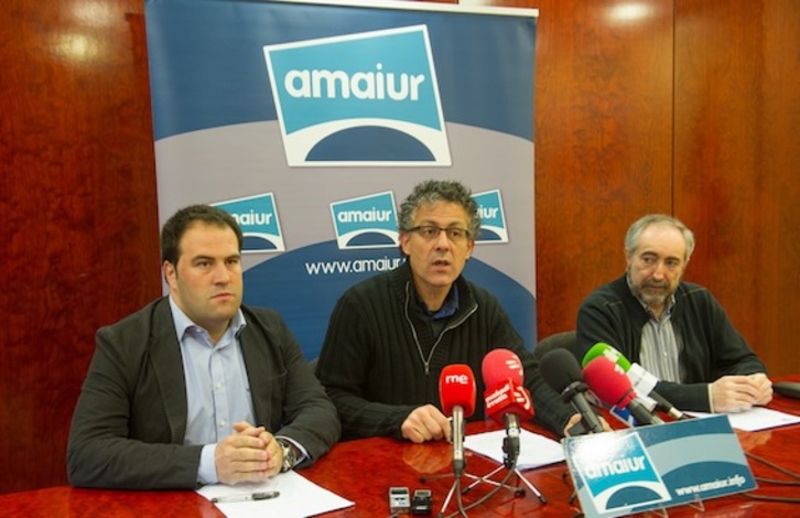 Los diputados de Amaiur Jon Iñarritu, Xabier Mikel Errekondo y Rafa Larreina, en una imagen de archivo. (Andoni CANELLADA/ARGAZKI PRESS)