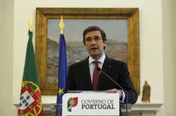 Pedro Passos Coelho, primer ministro de Portugal. (Henriques DA CUNHA/AFP PHOTO)