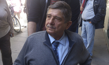 Carlos Slepoy, abogado de víctimas del franquismo. (NAIZ.INFO)