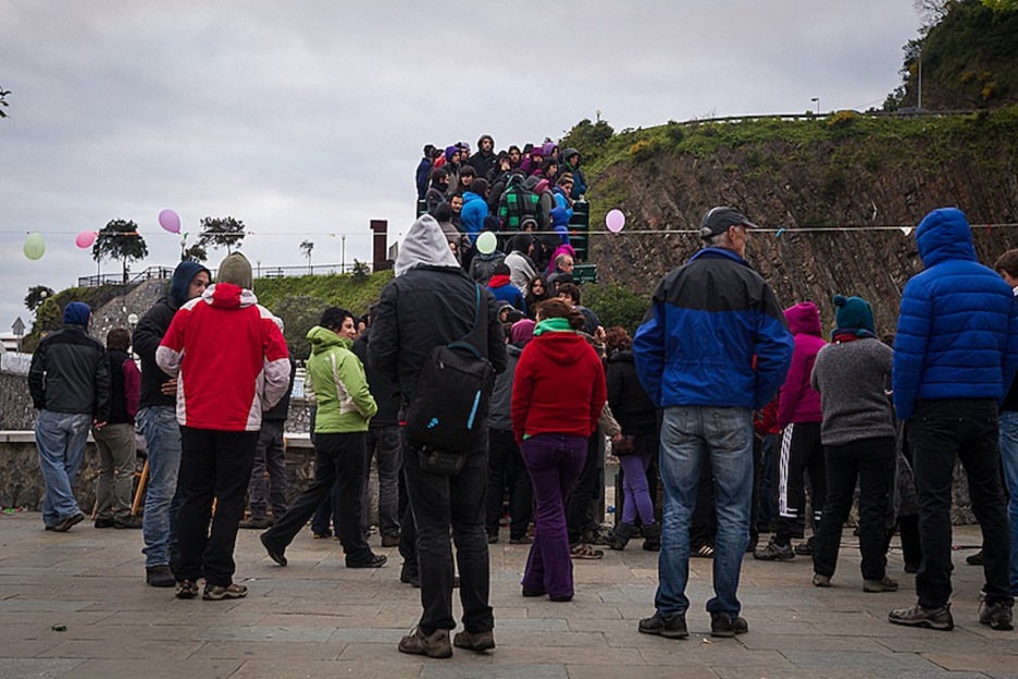 Goizeko 7.00ak aldera beste alarma bat izan da. (Aritz LOIOLA) Goizeko 7.00ak aldera beste alarma bat izan da. (Aritz LOIOLA)