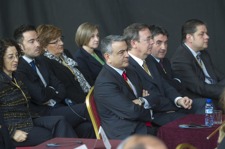 De Andrés en el pleno de Tierras Esparsas. (Juanan RUIZ / ARGAZKI PRESS)