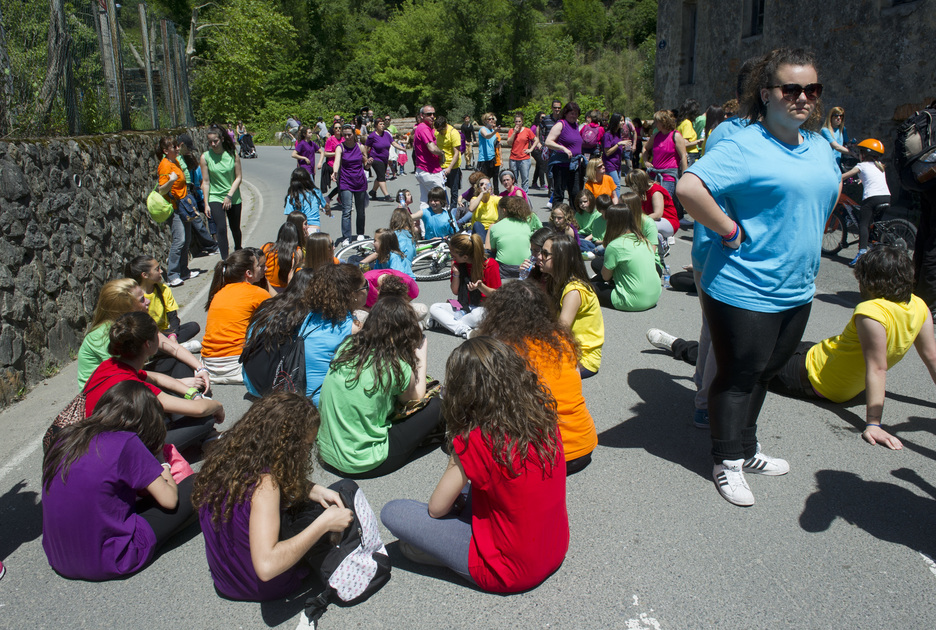 Zubietan ere ekimen andana antolatu dituzte Olatu Talkaren baitan.