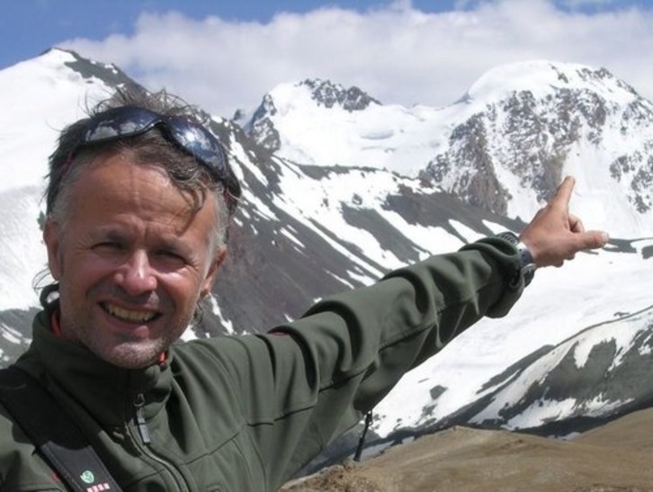 El alpinista catalán Juanjo Garra. (TWITTER: @juanjogarra)