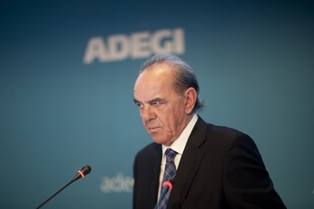 Pello Guibelalde, presidente de Adegi, en una imagen de archivo. (Juan Carlos RUIZ/ARGAZKI PRESS)