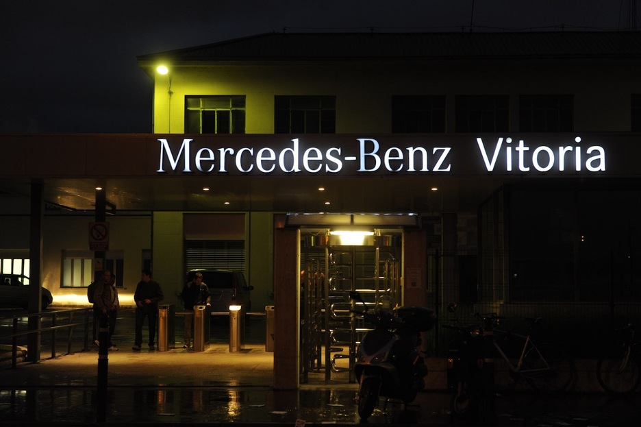 La factoría de Mercedes en Gasteiz. (ARGAZKI PRESS)