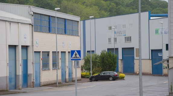 Un polígono industrial de Errenteria. (Andoni CANELLADA/ARGAZKI PRESS)