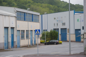 Errenteriako industriagunea, erabat itxita. (Andoni CANELLADA/ARGAZKI PRESS)