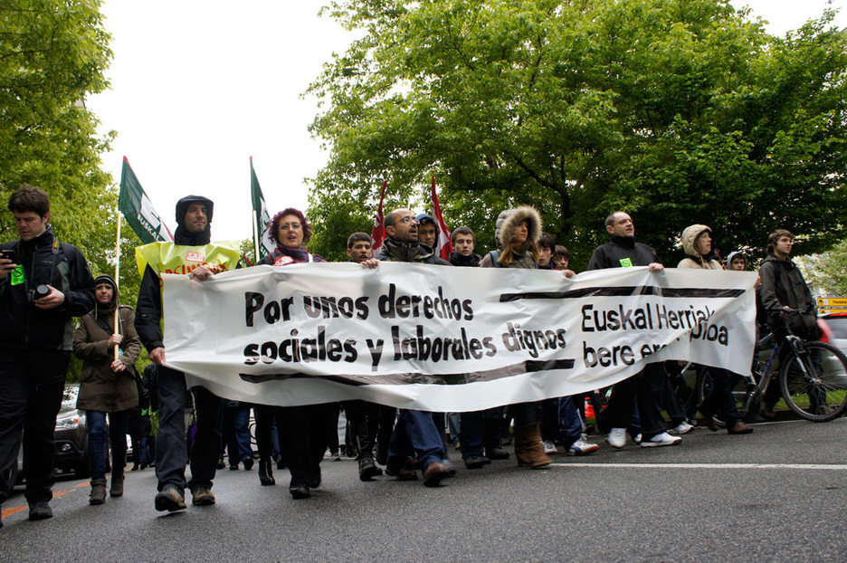 La ciudadanía reclama derechos sociales y laborales dignos. (EKINKLIK.ORG) La ciudadanía reclama derechos sociales y laborales dignos. (EKINKLIK.ORG)