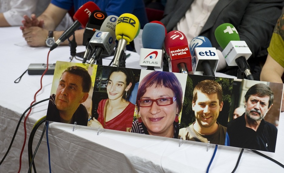 <strong>09.05.2012:</strong> El Tribunal Supremo valida parcialmente la decisión de la Audiencia Nacional al mantenerles la calificación de pertenencia a ETA pero baja las condenas.