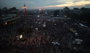 La plaza Taksim de Estambul. (Aris MESSINIS/AFP PHOTO)