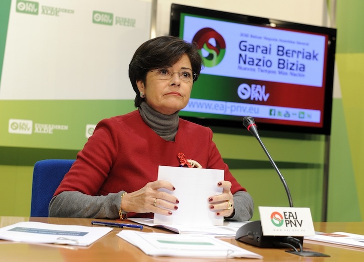 Belén Greaves, en una imagen de 2012. (Monika DEL VALLE/ARGAZKI PRESS)