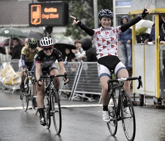 Longo al llegar a meta. (ARGAZKI PRESS)