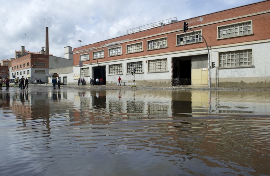 Kaltetutako lantokietan txukuntze lanak egin dituzte. (Idoia ZABALETA/ARGAZKI PRESS)