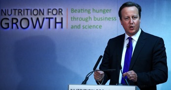 David Cameron, en una imagen tomada el pasado sábado. (Andrew COWIE/AFP)