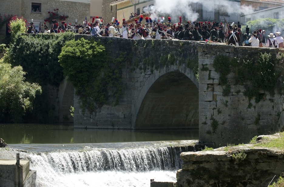 Los actores que han participado en la recreación provienen de siete países diferentes. (Raul BOGAJO/ARGAZKI PRESS)