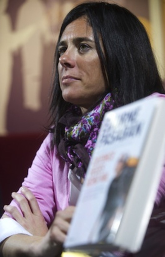 Edurne Pasaban, en una imagen de archivo. (Jagoba MANTEROLA/ARGAZKI PRESS)