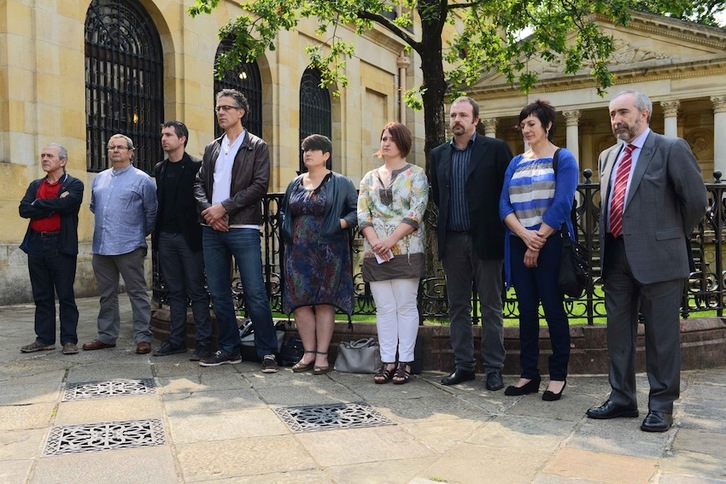 Representantes de Amaiur, en una imagen de archivo. (ARGAZKI PRESS)