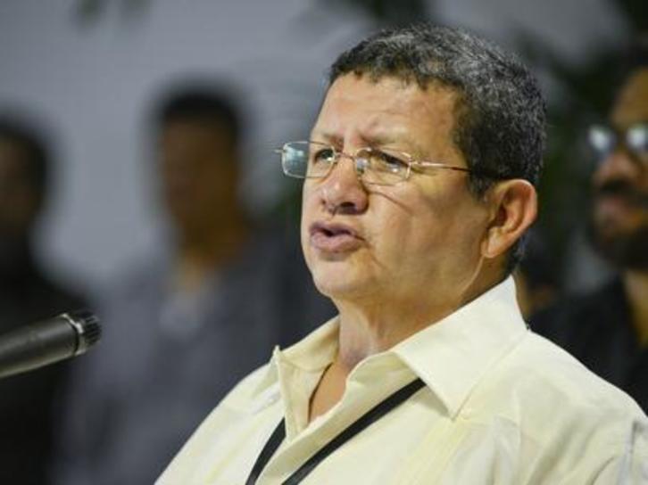 El dirigente de las FARC ‘Pablo Catatumbo’, en una imagen de archivo. (AFP PHOTO) 