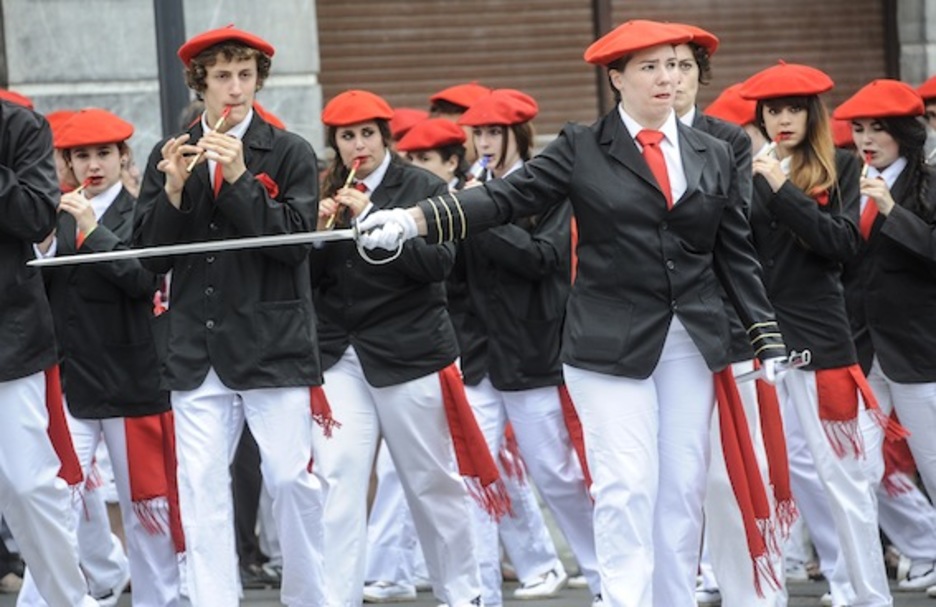 Txilibitu hotsek hartu dute Irun. (Jagoba MANTEROLA/ARGAZKI PRESS)
