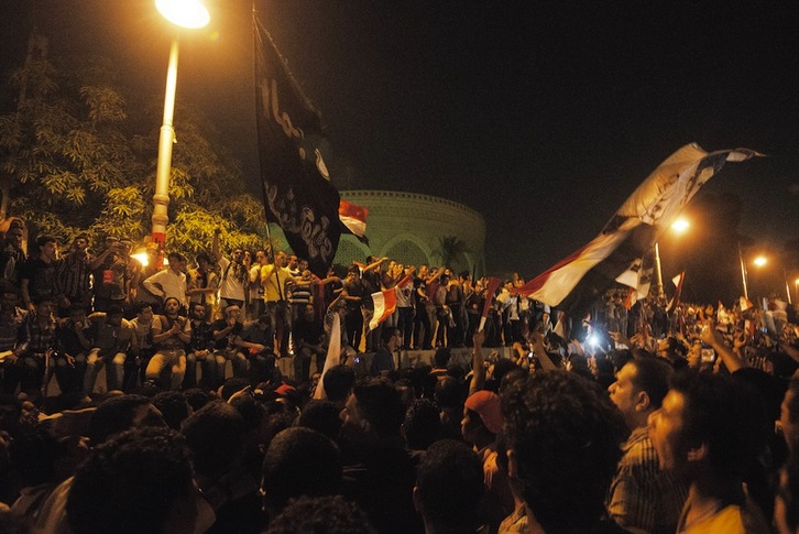 Miles de personas han participado en las protestas para exigir la dimisión de Morsi. (Gianluigi GUERCIA/AFP)