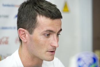 Joseba Llorente, en una imagen de archivo. (Idoia ZABALETA/ARGAZKI PRESS)