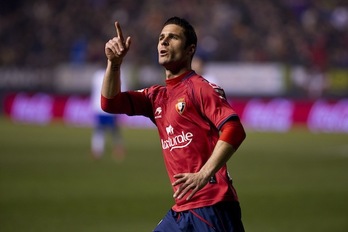 Kike Sola será presentado el próximo lunes como jugador del Athletic. (Iñigo URIZ/ARGAZKI PRESS)