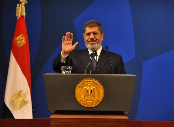 El presidente de Egipto, Mohamed Morsi, en una imagen de archivo. (AFP PHOTO) 