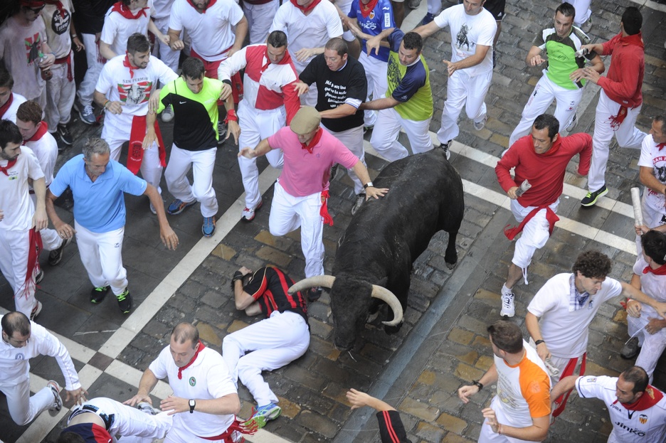 El encierro ha sido muy peligroso.