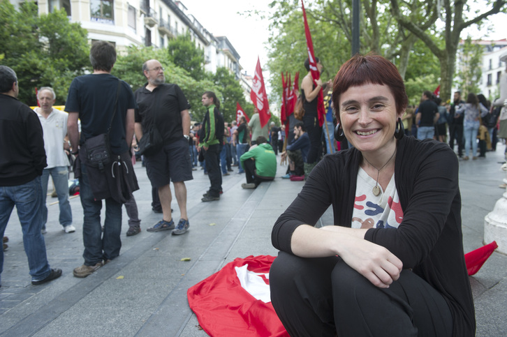 Garbiñe Aranburu. (Jon URBE / ARGAZKI PRESS)