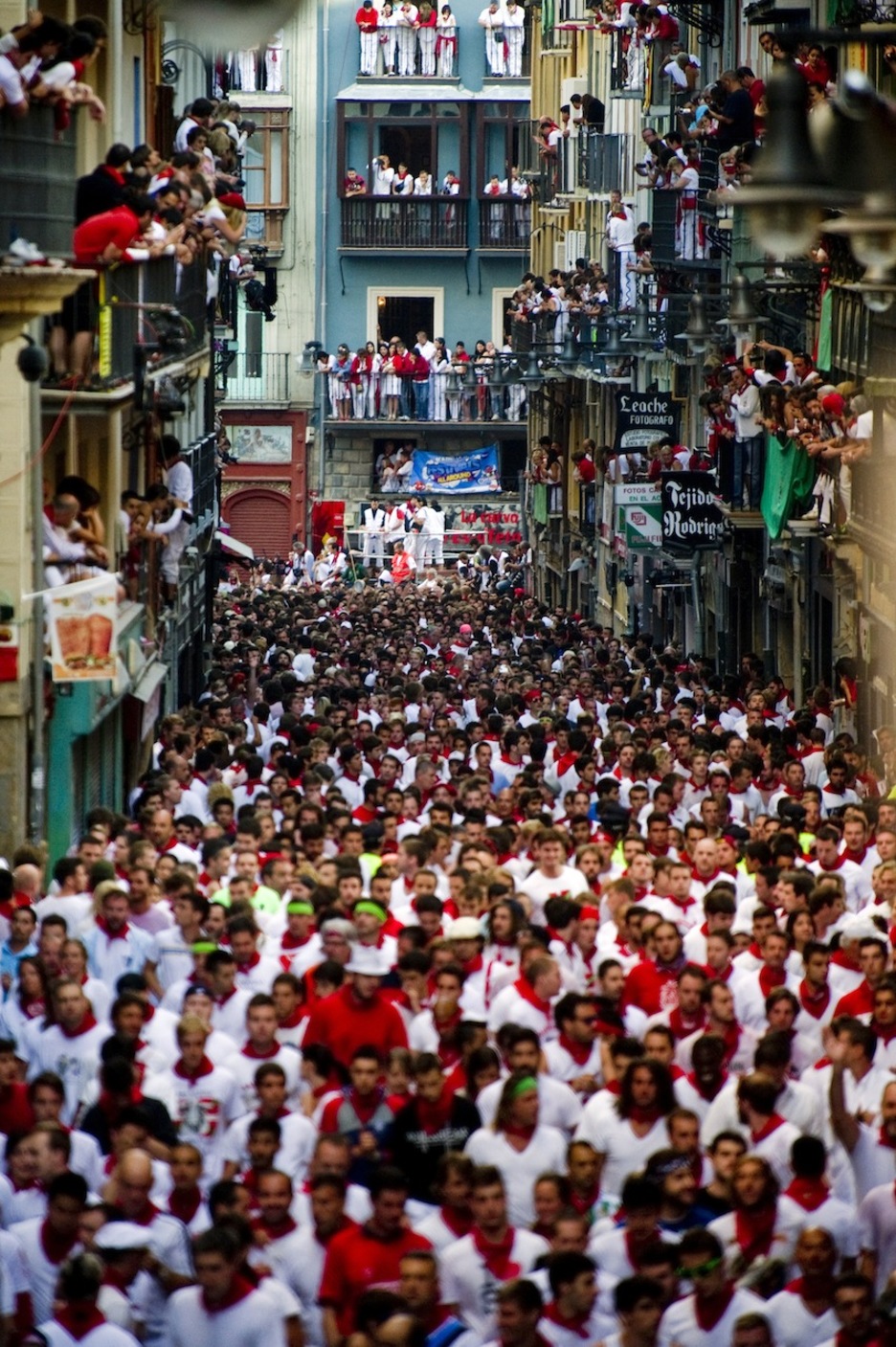 La participación ha sido mucho menor en comparación con la del domingo. (Juan CARLOS RUIZ/ARGAZKI PRESS)